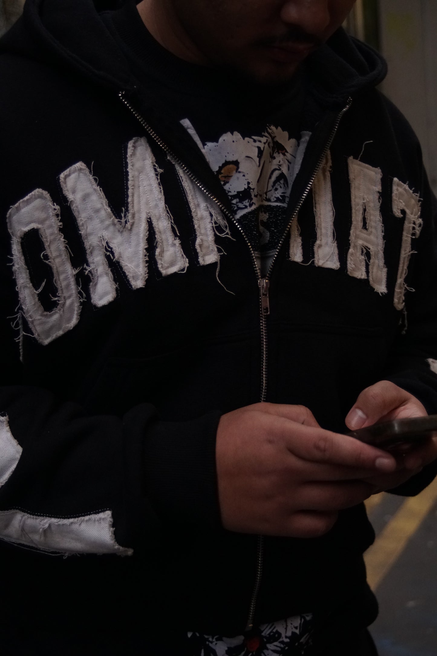 Black Somniate Zip Up