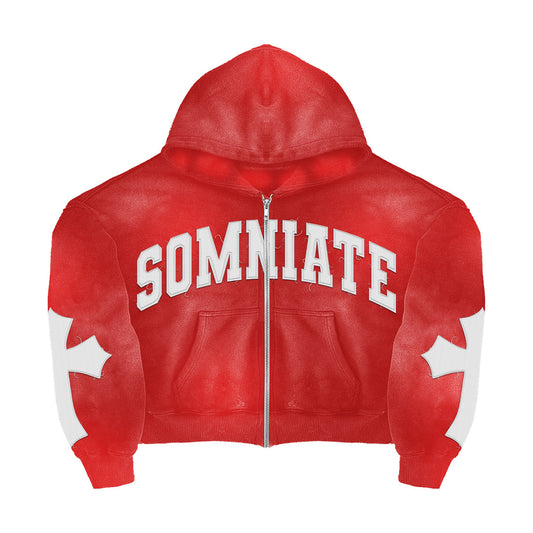 Red Somniate Zip Up