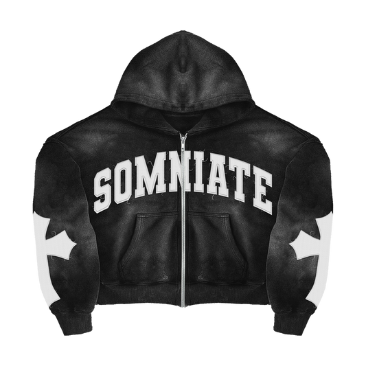 Black Somniate Zip Up